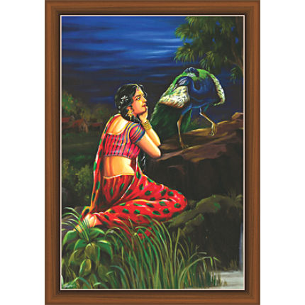 Radha Krishna Paintings (RK-9078)